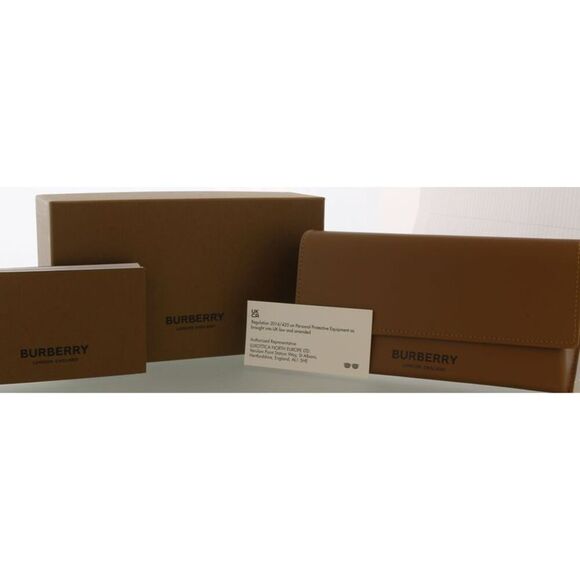 Burberry 0BE4347 33161356 Full Rim Havana Square Sunglasses - Picture 5 of 5